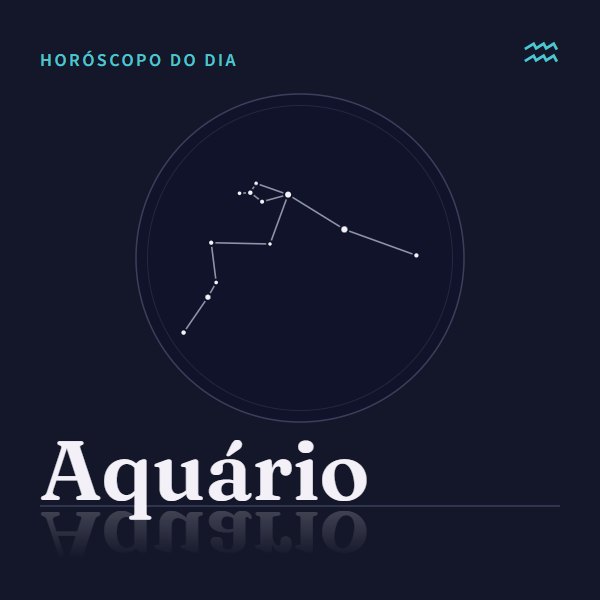 Horóscopo do dia Aquário