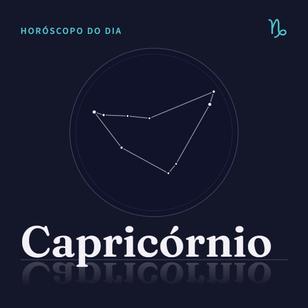 Horóscopo do dia Capricórnio