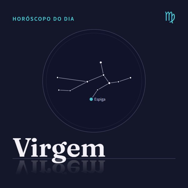 Horóscopo do dia Virgem
